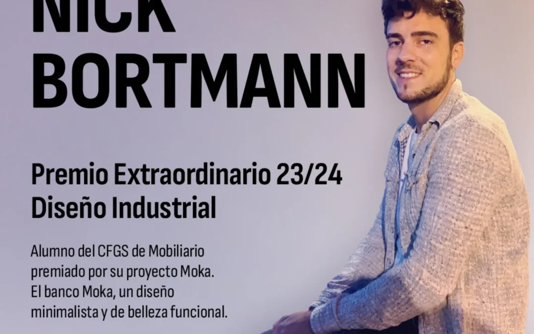 Nick Bortmann: Premio extraordinario de diseño industrial